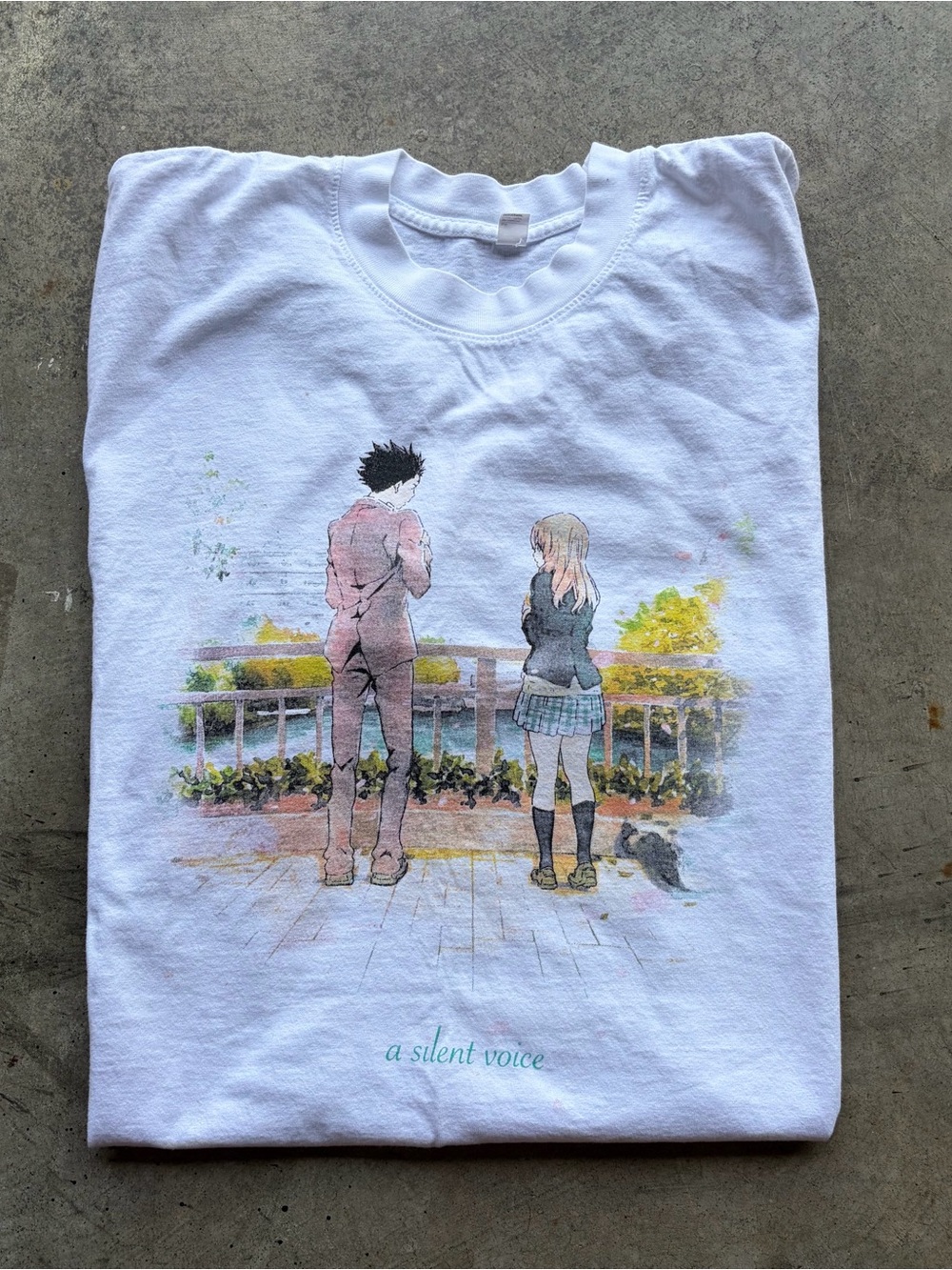 Vintage Project Mori ‘A Silent Voice’ Anime Manga T-Shirt